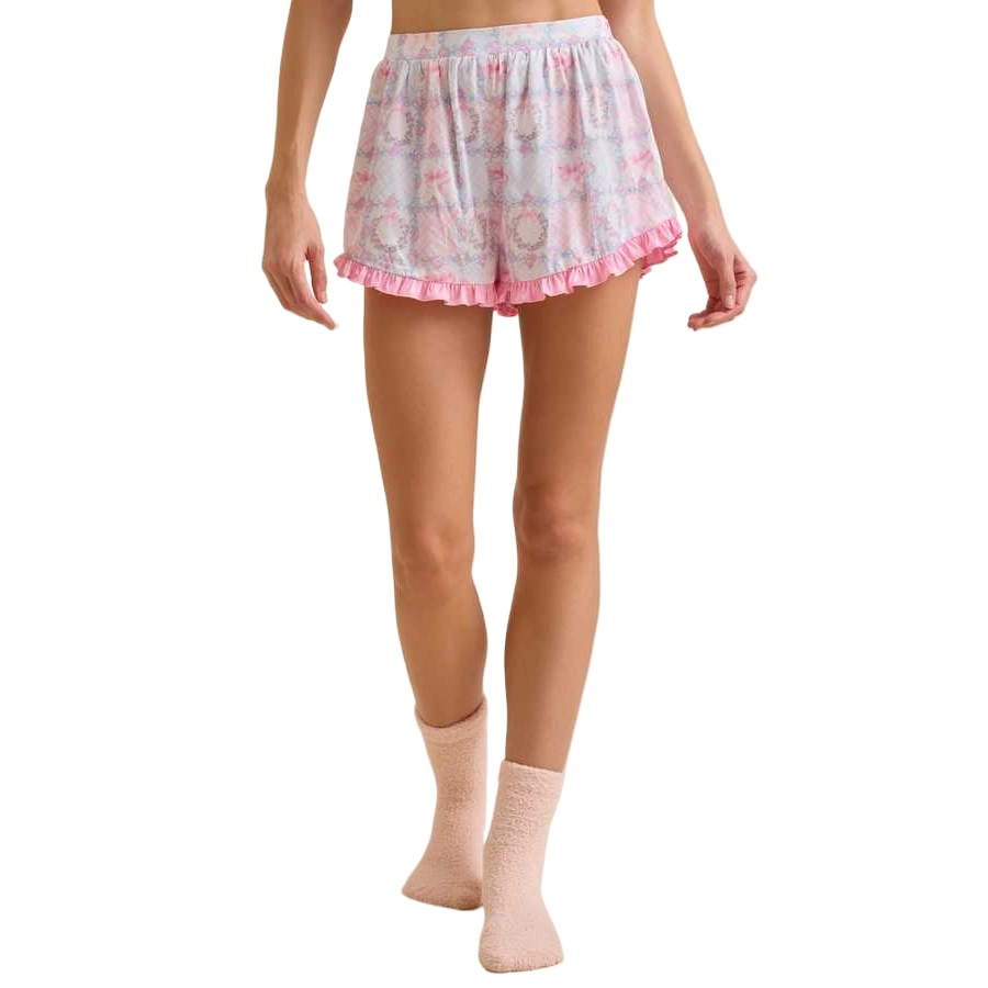 ALTAR'D STATE Sleep Shorts Kira Floral Bow