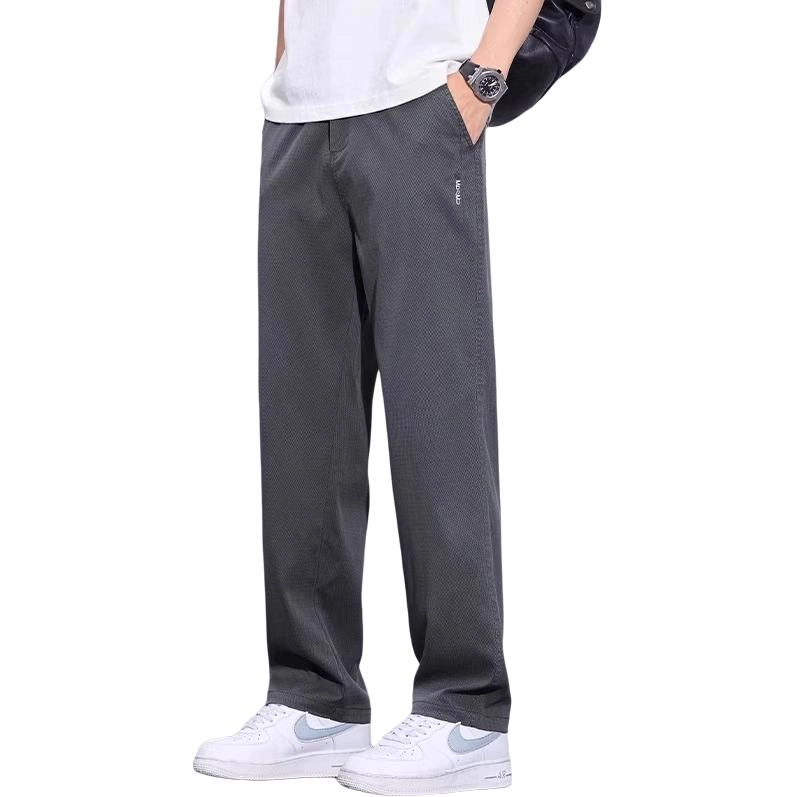炳盛 夏季薄款凉感宽松阔腿休闲裤 男女同款