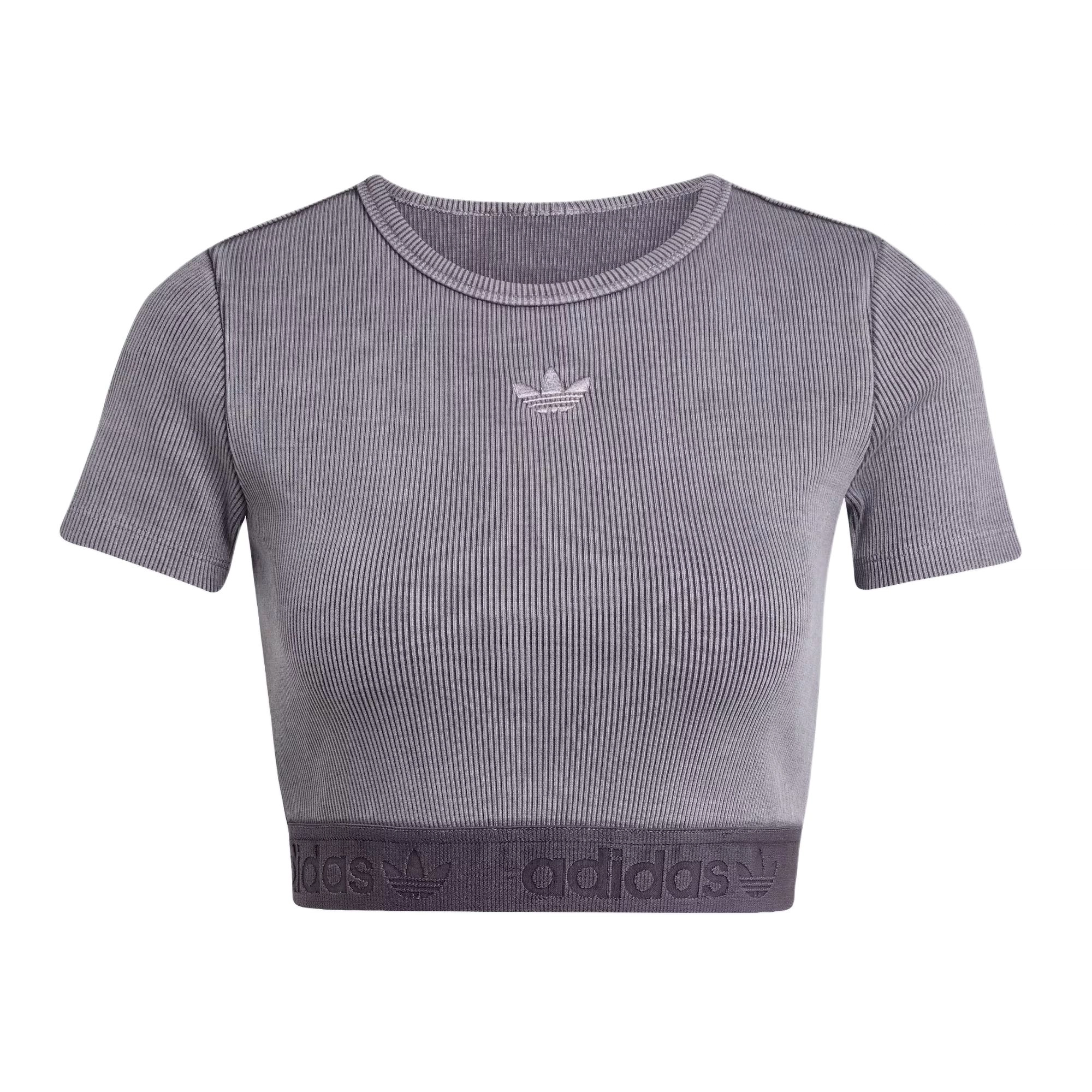 adidas originals ESSENTIALS RIB WASHED SS25 T