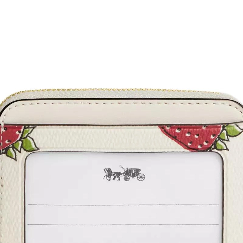 COACH Card Case Zip 11 Logo