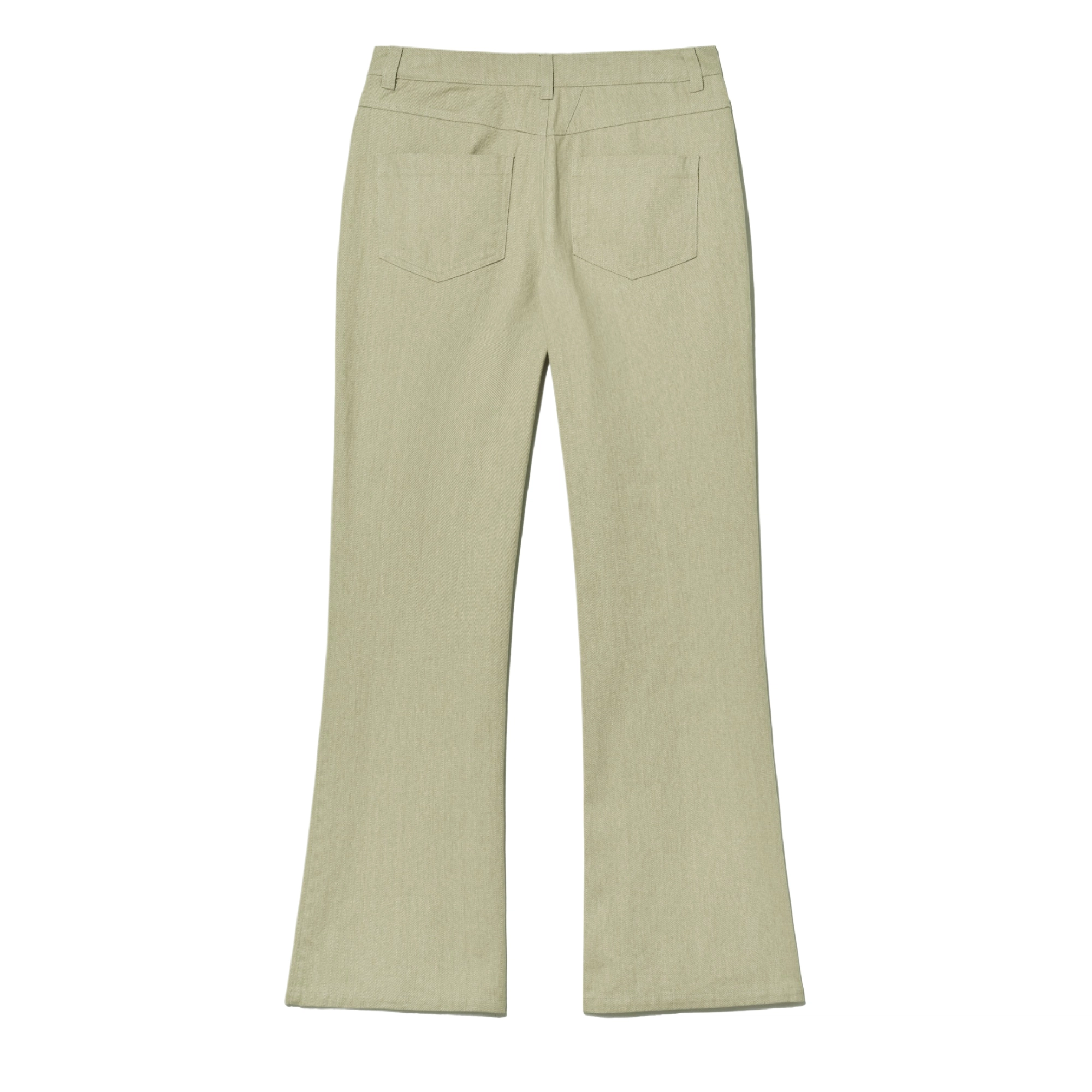 MARITHE FRANCOIS GIRBAUD W BOOT CUT COTTON PANTS