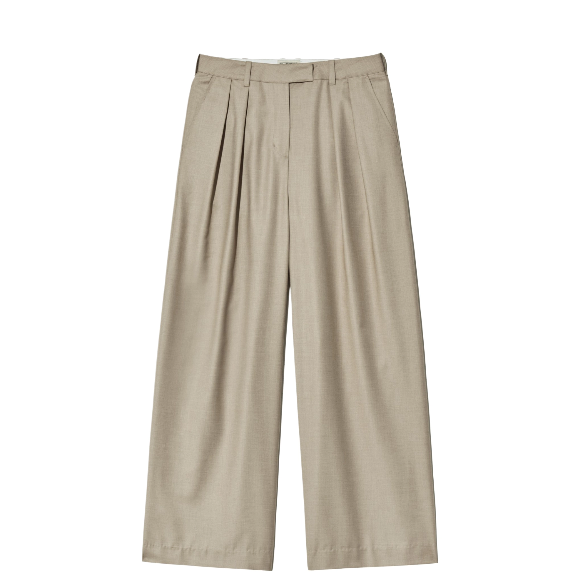 MARITHE FRANCOIS GIRBAUD SS25 W TWO TUCK WIDE SLACKS