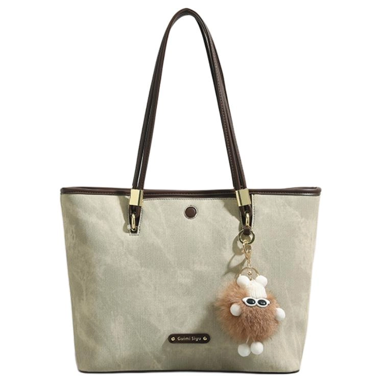 SMILE FOCUS PU Tote