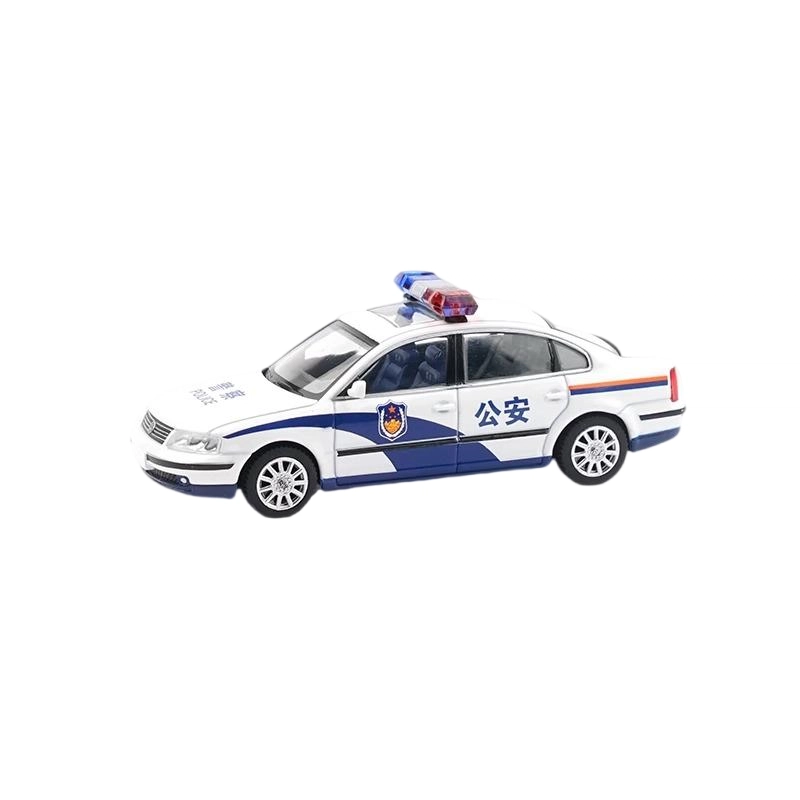 拓意 大众警用三厢轿车第五代帕萨特公安汽车 玩具仿真车/收藏车模