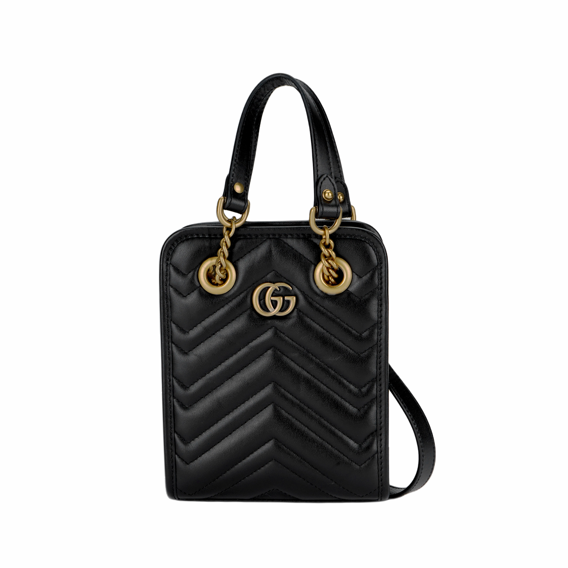 GUCCI Marmont Logo Tote