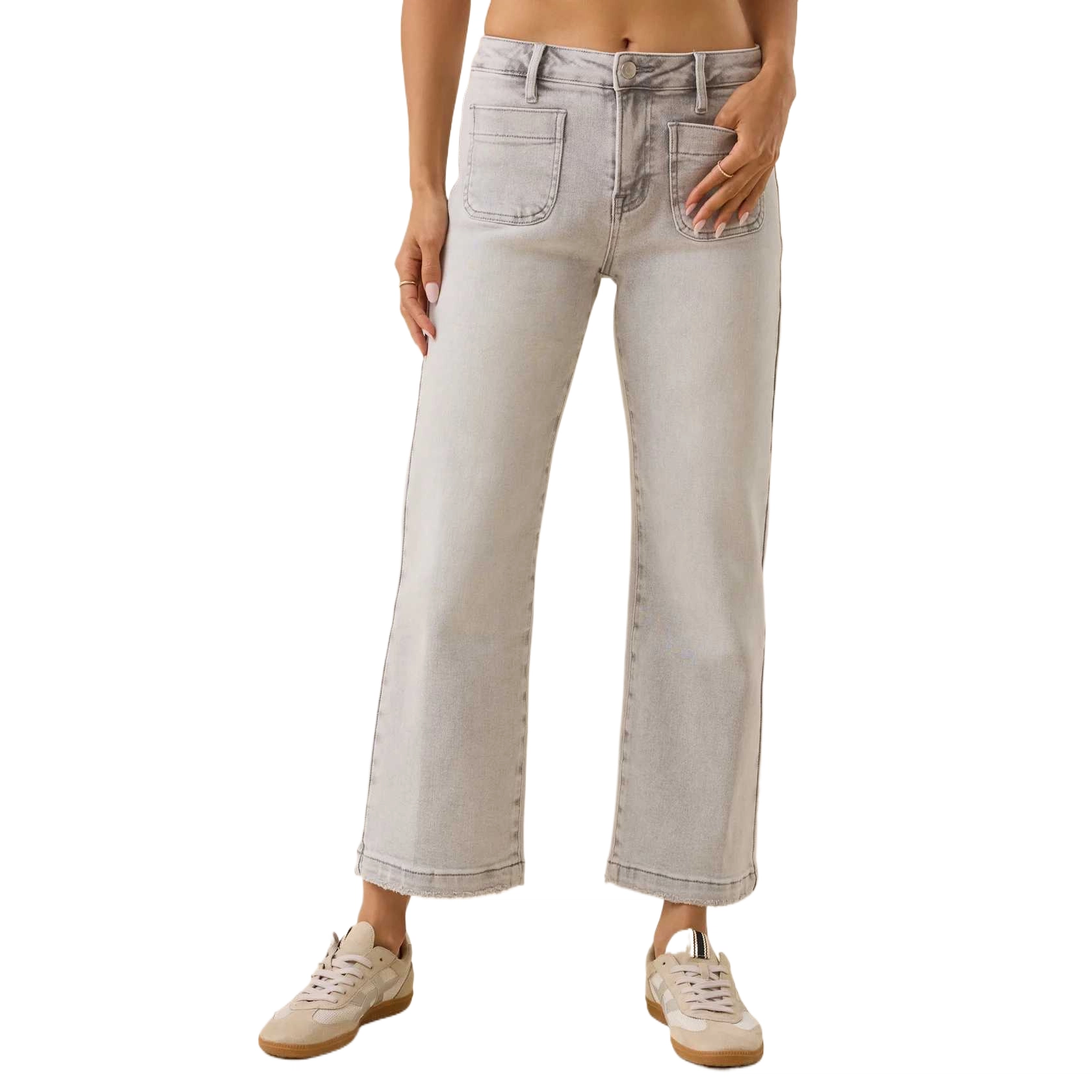 ALTAR'D STATE Alix Crop Wide Leg Jeans