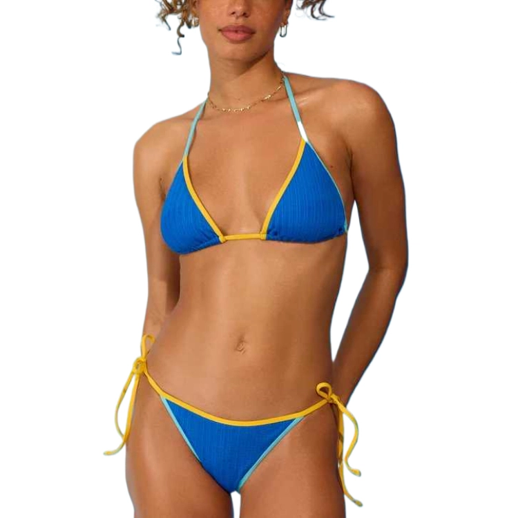 ALTAR'D STATE Aqua Dream Triangle Bikini Top