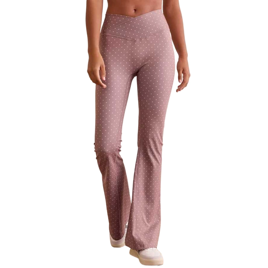 ALTAR'D STATE Go For It Polka Dot Flare Leggings