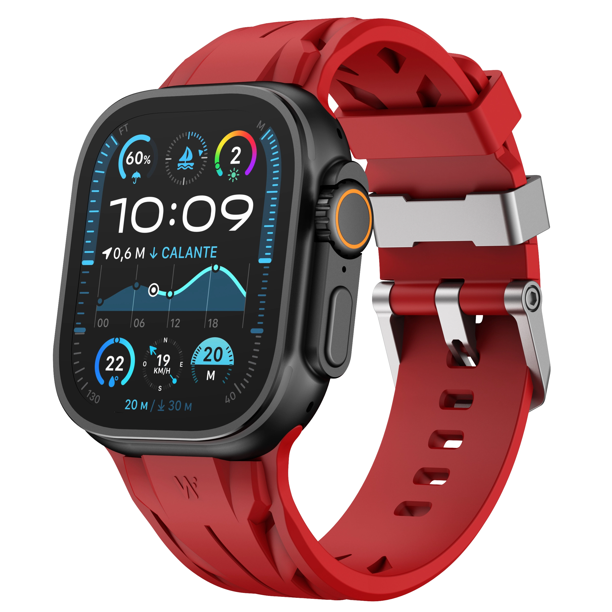 watchbond FKM 150-225mm applewatch ultra2iwatch s10S9876