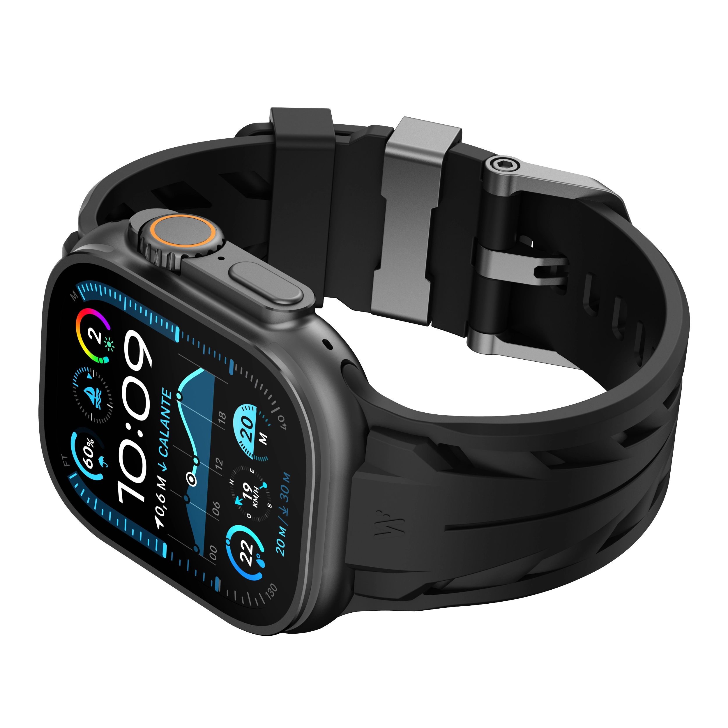 watchbond FKM 150-225mm applewatch ultra2iwatch s10S9876