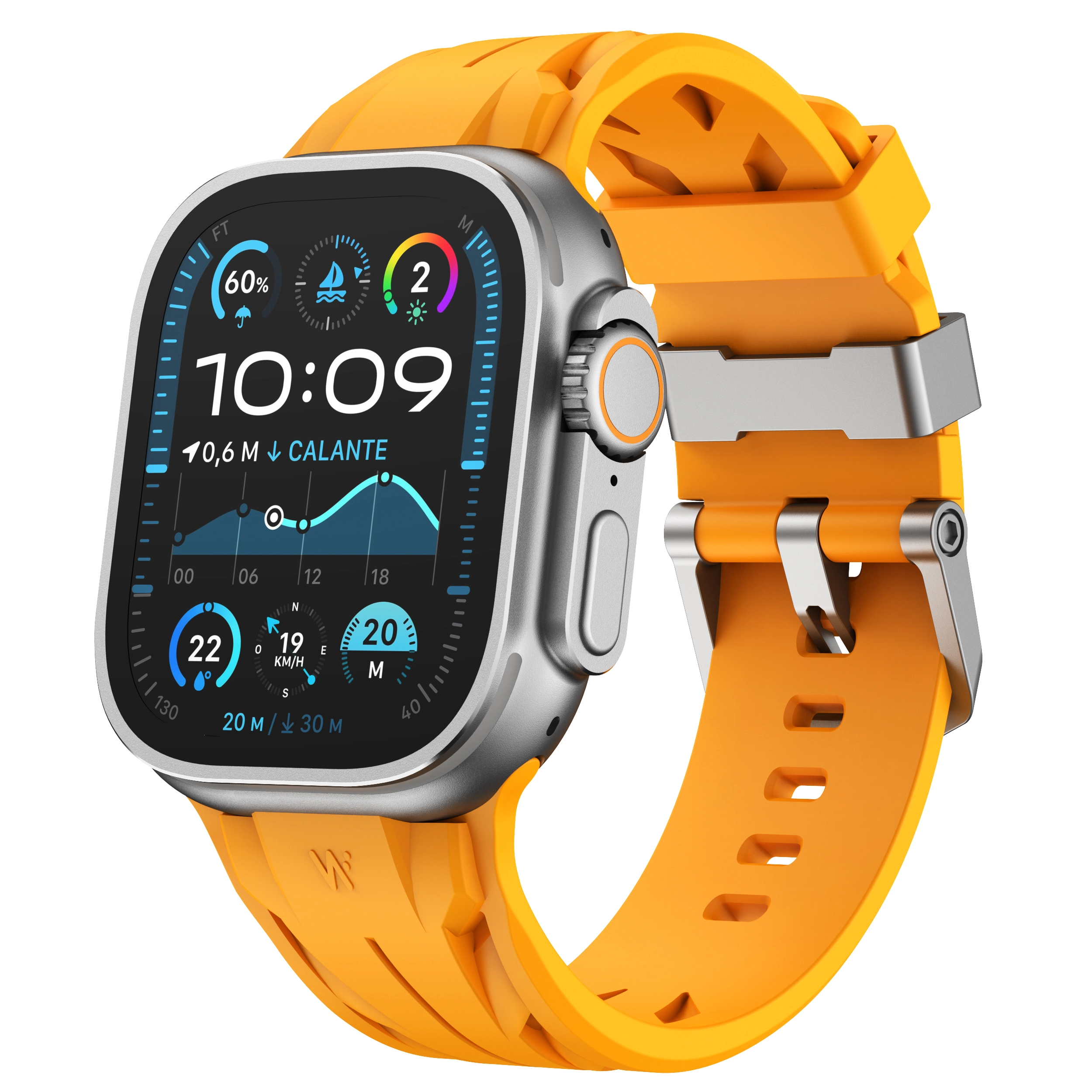 watchbond FKM 150-225mm applewatch ultra2iwatch s10S9876