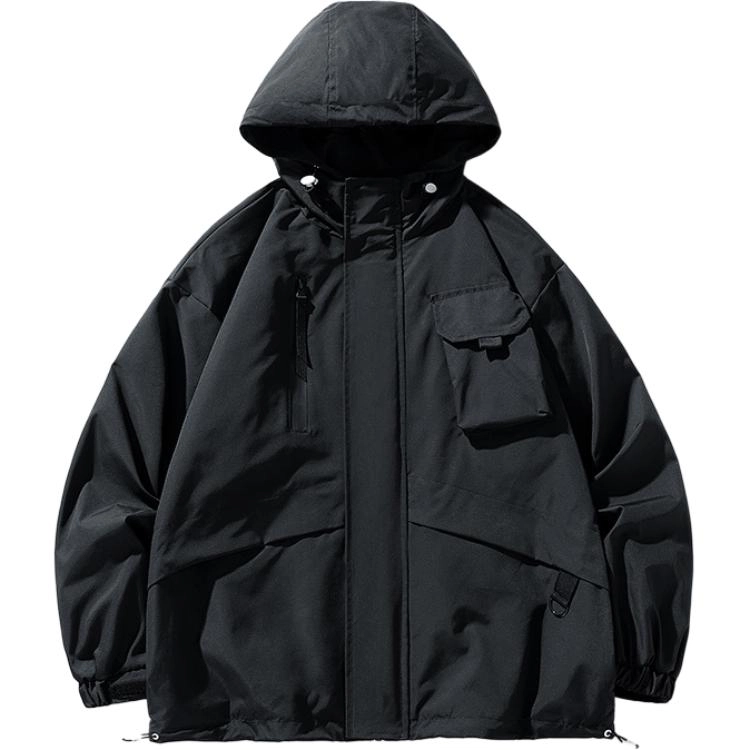 金盾 美式潮牌登山服连帽夹克外套 男款