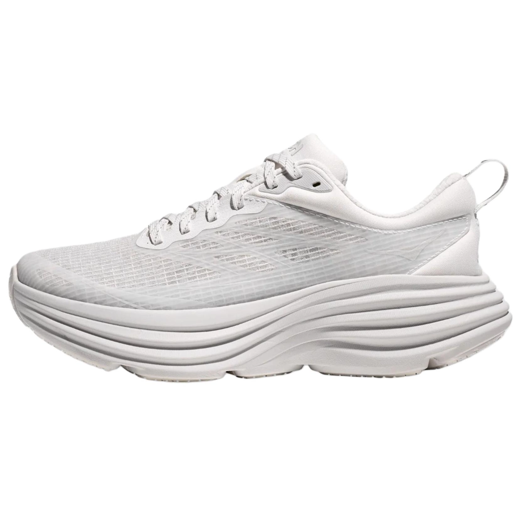 HOKA ONE ONE Bondi 8 Caged White Cosmic Grey