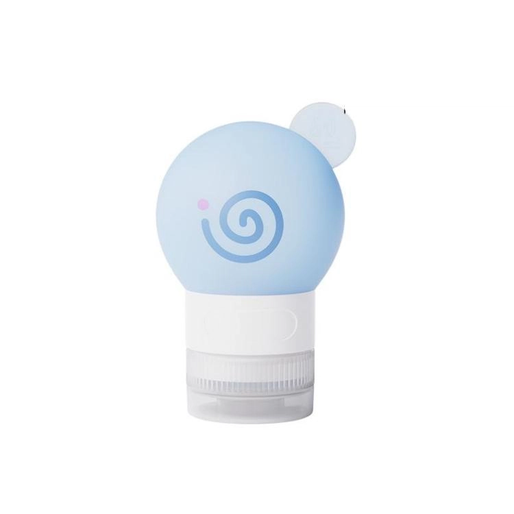 舒小奢甜甜圈旅行分装瓶套装按压式分装袋旅行便携化妆品乳液分装收纳袋 收纳便携防水