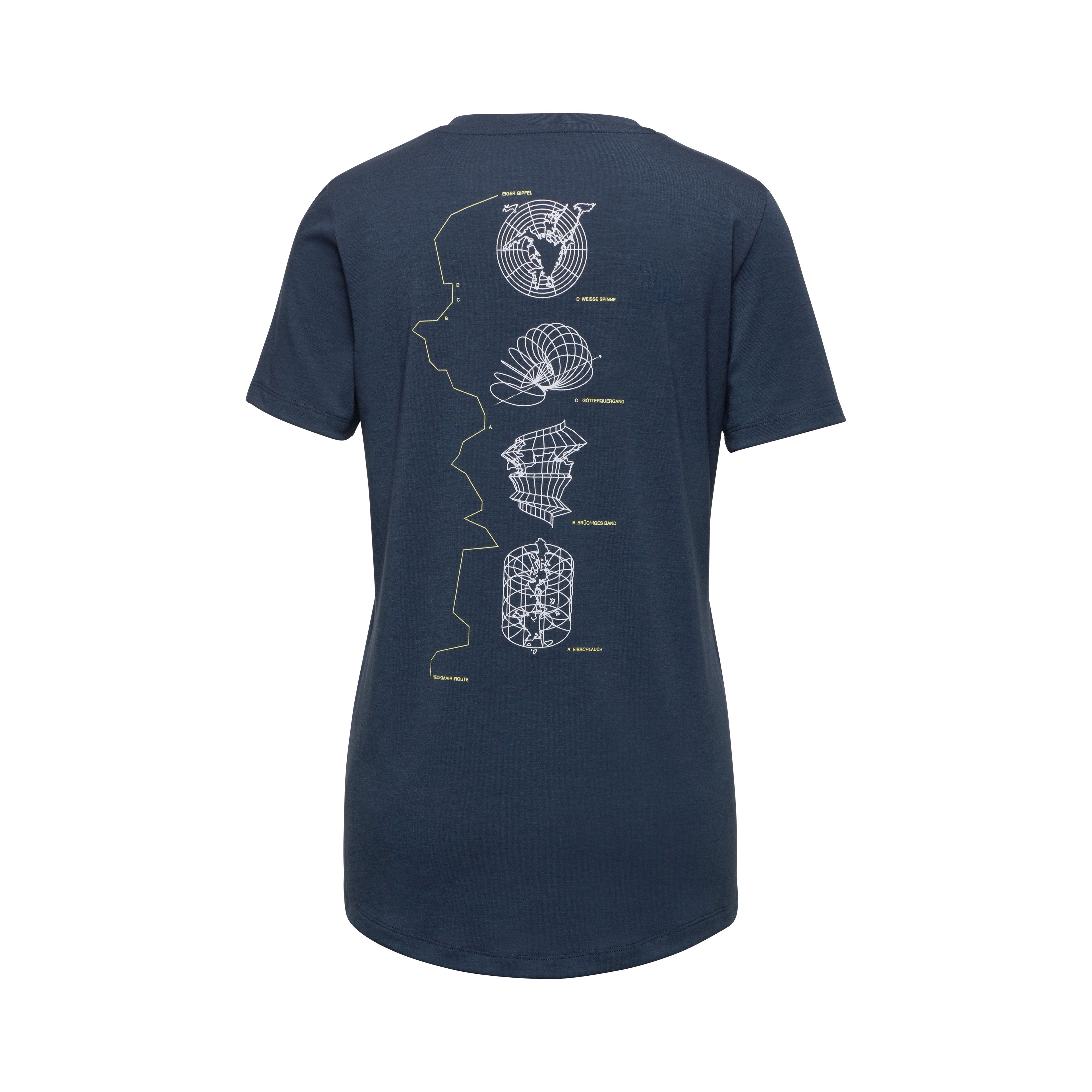 MAMMUT Mountain T-Shirt Women Eiger T