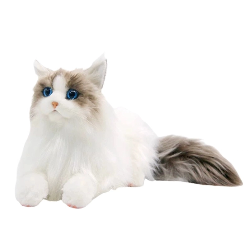 朵喵呦 仿真布偶猫毛绒可爱小猫咪公仔 安抚陪伴 玩偶周边