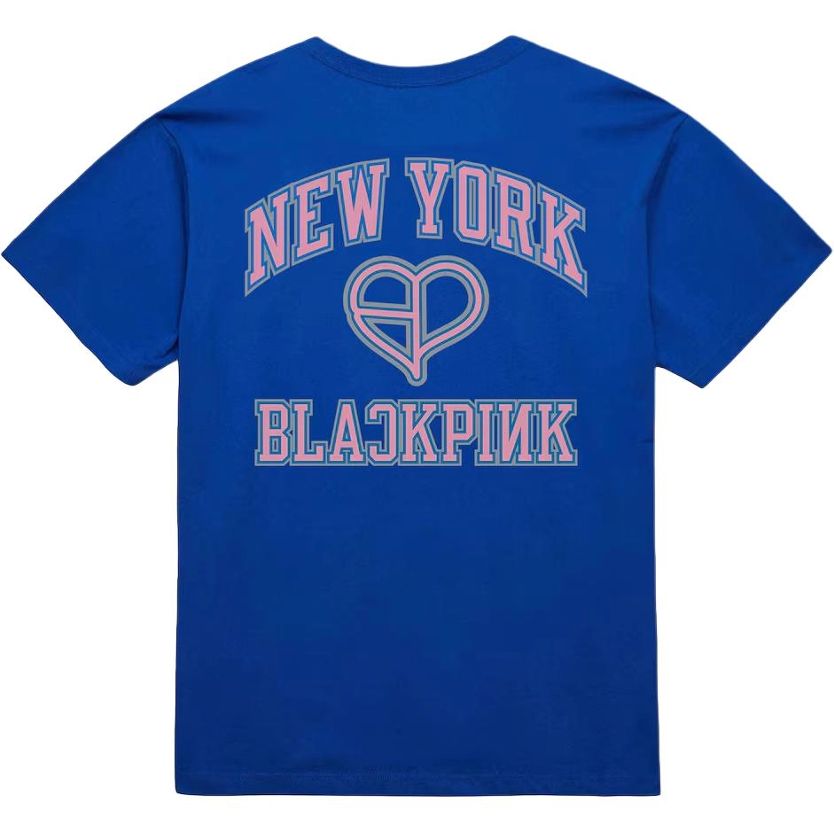 Mitchell Ness x BLACKPINK x NBA New York Knicks T
