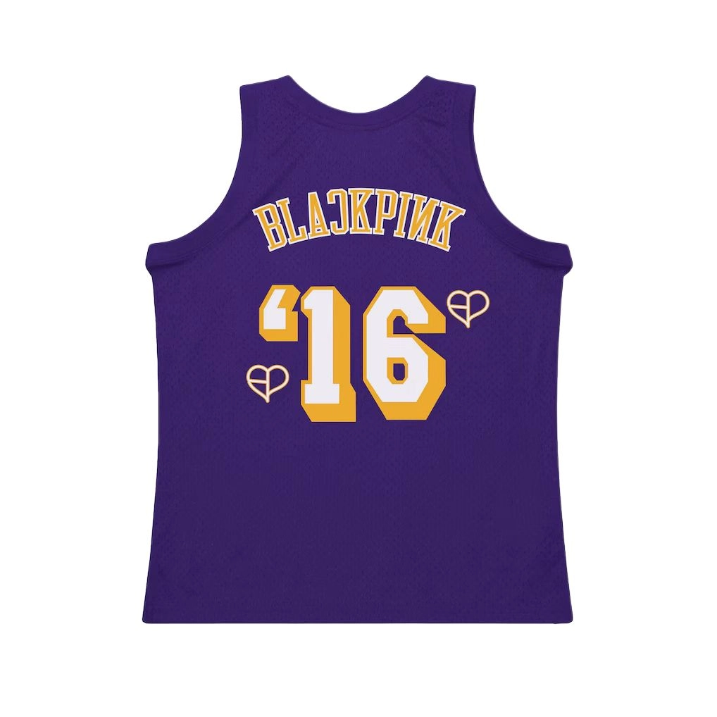 Mitchell Ness x BLACKPINK x NBA Los Angeles Lakers
