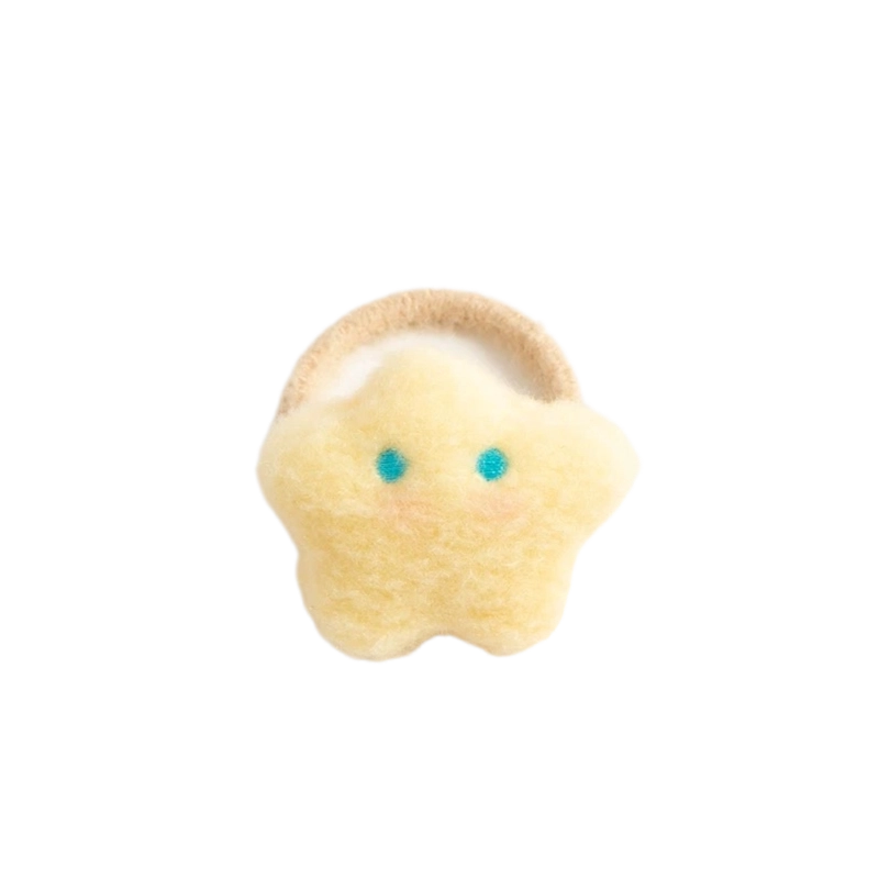 希铃 可爱星星月亮 聚酯纤维 发圈 女款
