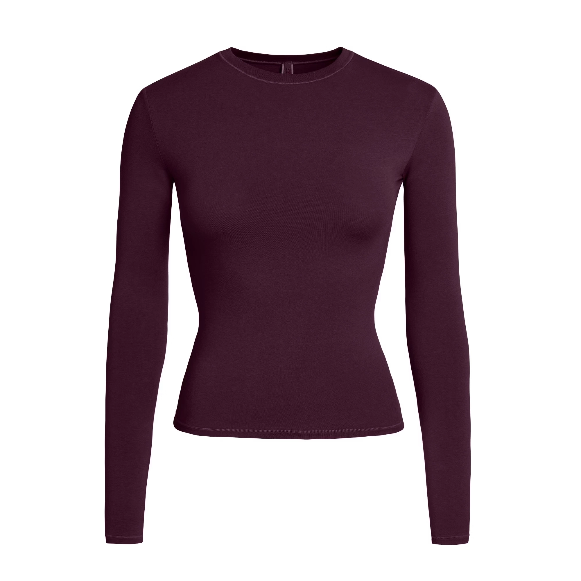 SKIMS COTTON JERSEY LONG SLEEVE T-SHIRT FW25T