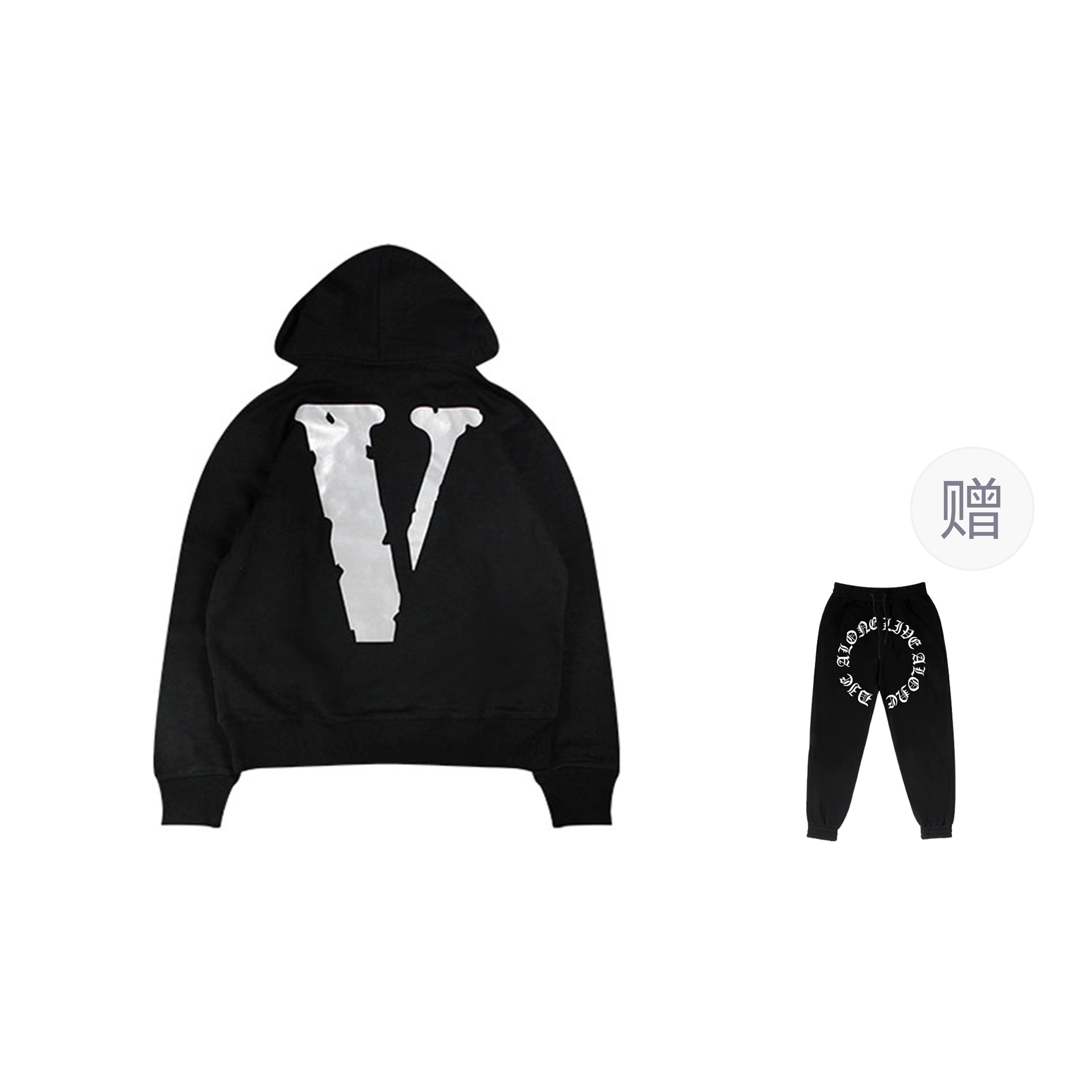 VLONE logo VLONE 3M Staple HoodieV