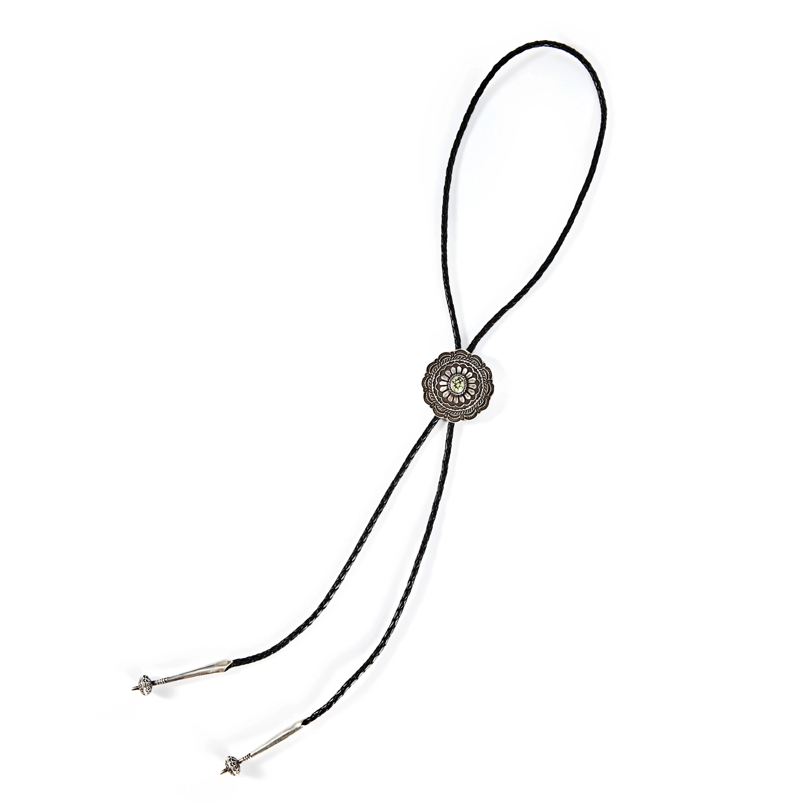 Hozho Concho Bolo Tie 925
