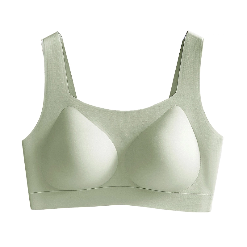 艾诗塔 夏季冰丝无痕内衣女无钢圈超薄透气聚拢收副乳美背文胸 女款