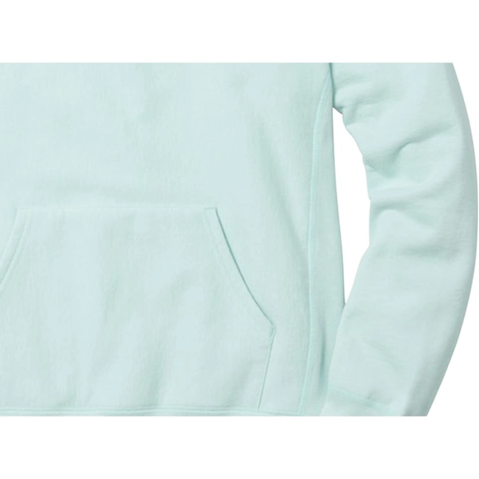 Supreme FW17 Box Logo Hooded Sweatshirt Ice Blue Bogo