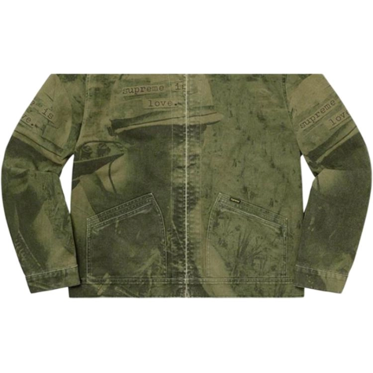 Supreme FW19 Week 1 Supreme Is Love Denim Work Jacket