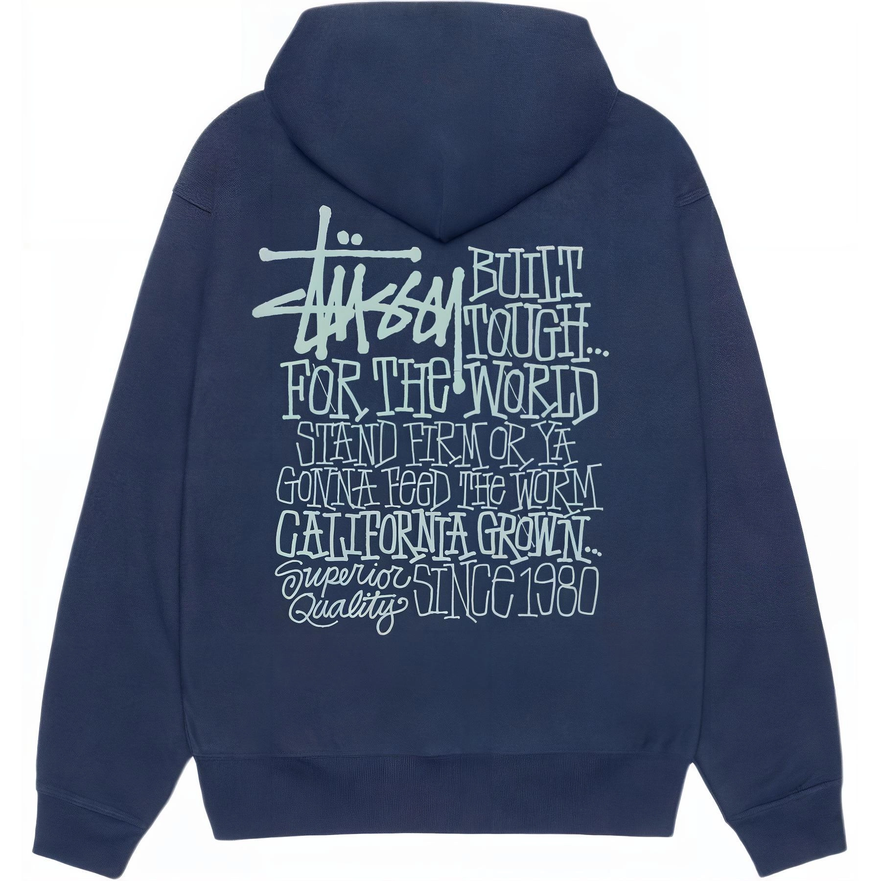 Stussy SS24 CALIFORNIA GROWN HOODIE logo