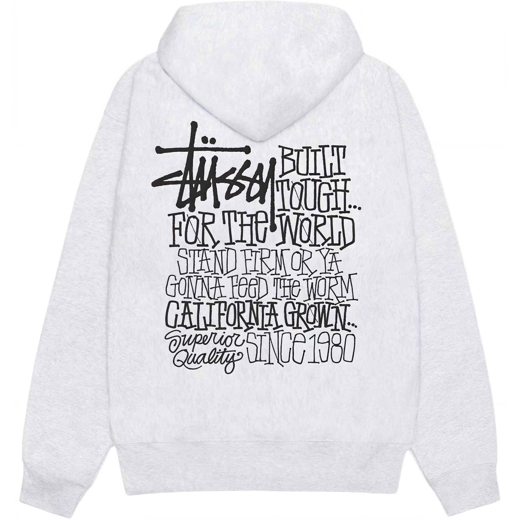 Stussy SS24 CALIFORNIA GROWN HOODIE logo