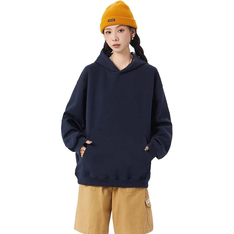 欧迪芬 春秋就百搭宽松日系连帽情侣款休闲外套卫衣 男女同款