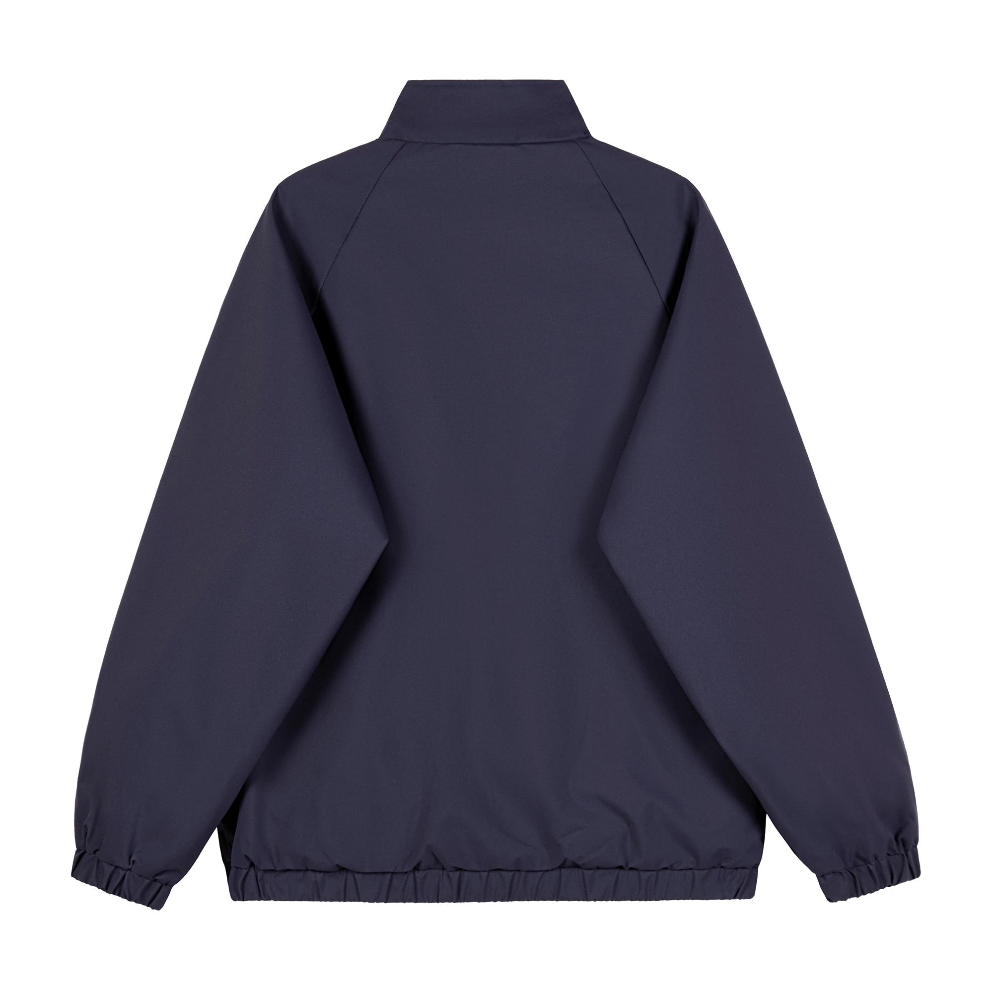 【Cleanfit棒球风】蓝精灵 潮流教练服勋章拼接嘻哈撞色双面穿立领秋冬运动机车风拉链休闲防风防溅水夹克外套 男女同款