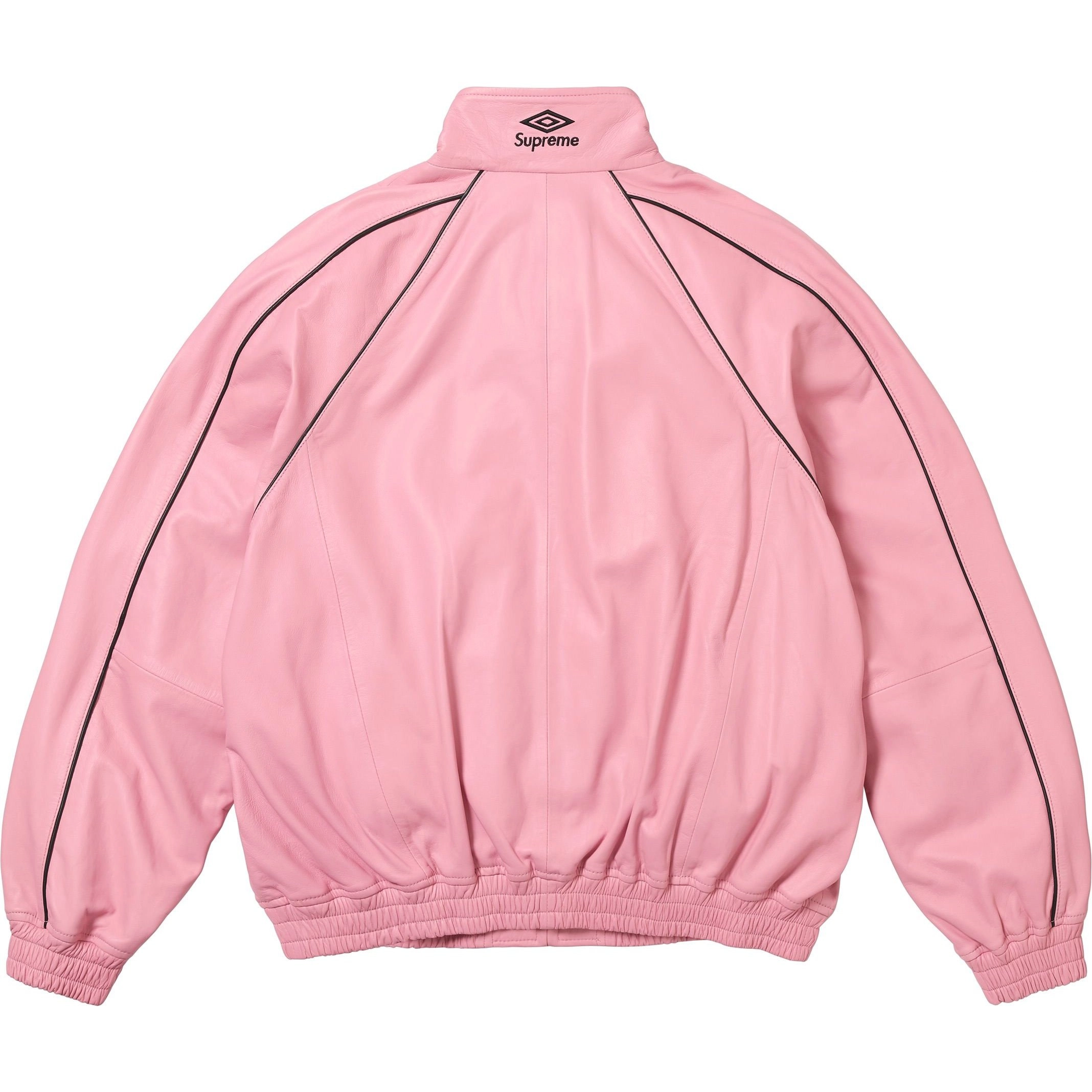 Supreme Umbro FW25 WEEK4 Leather Track Jacket logo