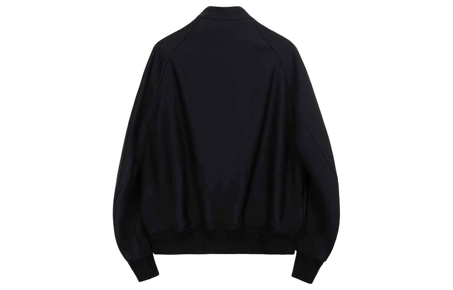 SIMPLE PROJECT *Band collar Wool Jacket