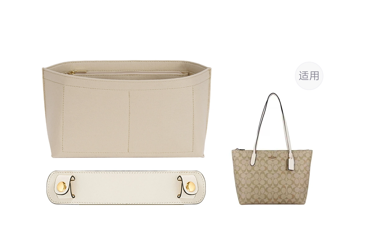 GUYI coach Zip Top Tote30
