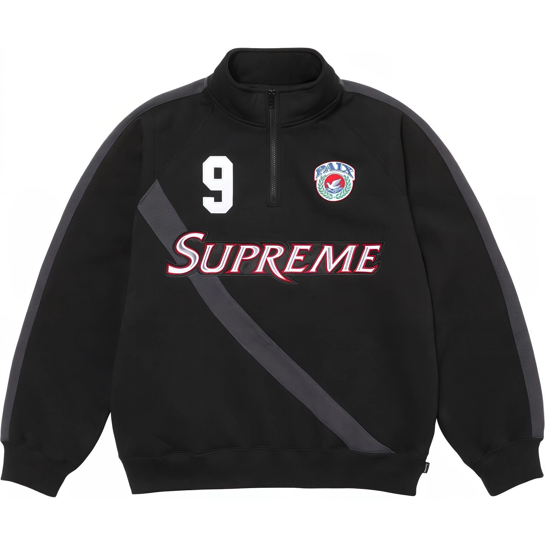 Supreme SS24 WEEK14 EQUIP HALF ZIP SWEATSHIRT