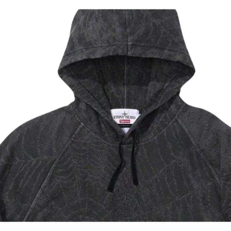 Supreme x STONE ISLAND FW23 WEEK10 HOODED SWEATSHIRT