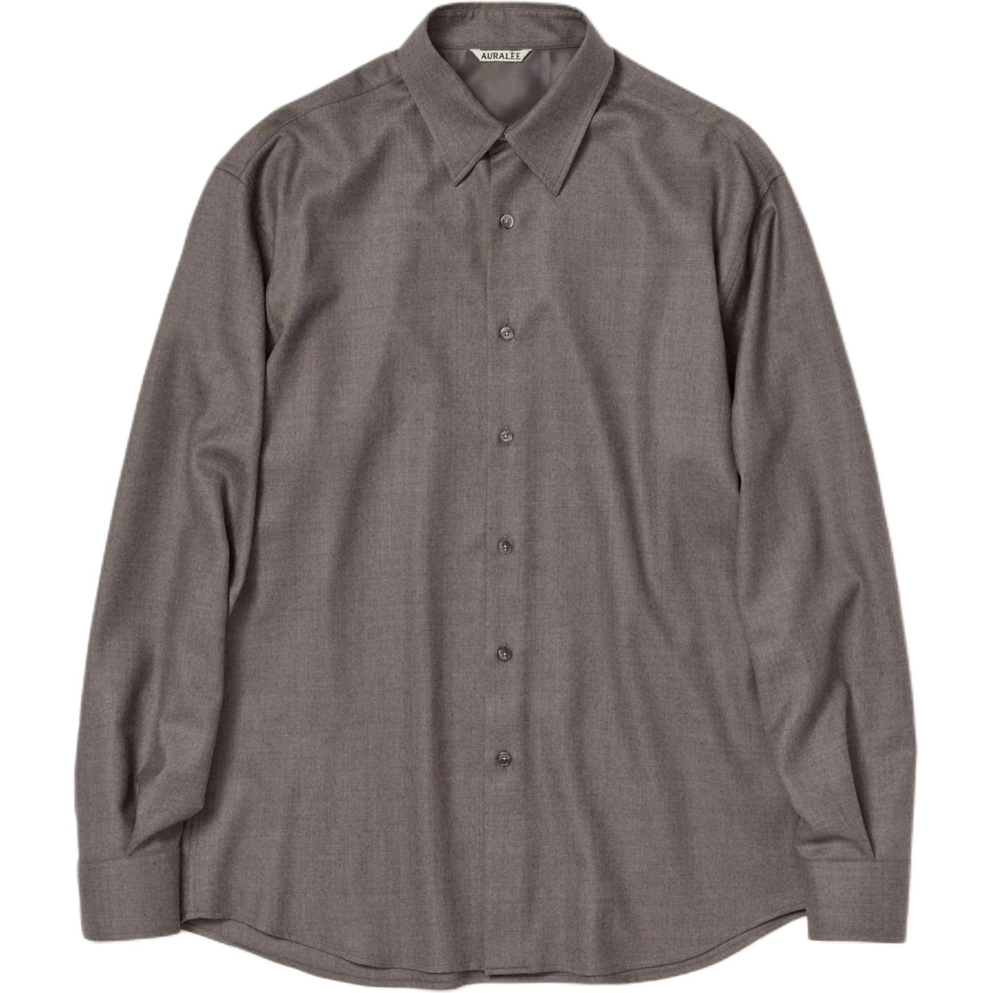 Auralee FW25 SUPER LIGHT WOOL SHIRT