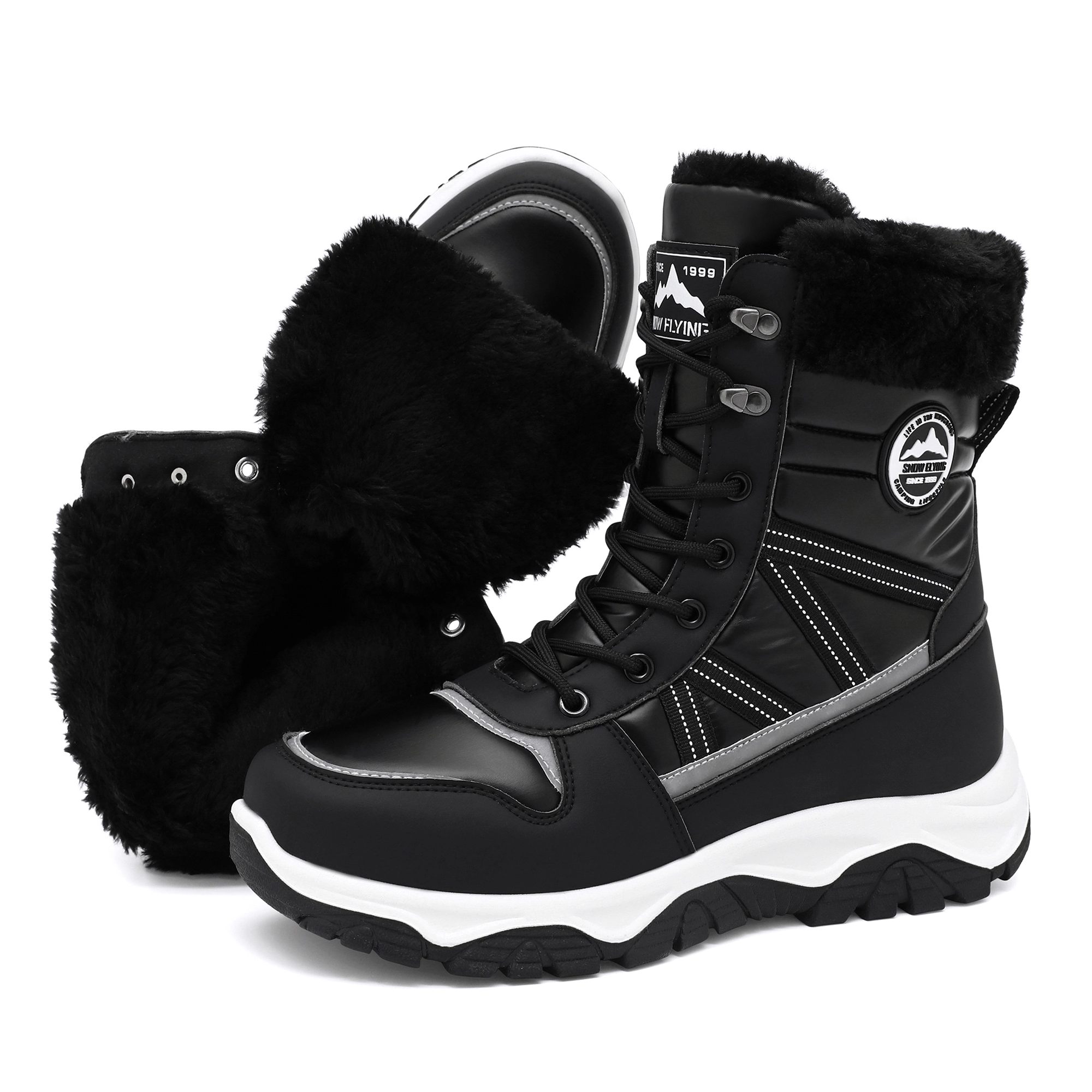SNOW FLYING logo4cm