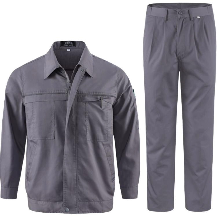 邦固依品 春秋季工作服男工厂车间工装加厚长袖劳保厂服上衣耐磨套装 男女同款