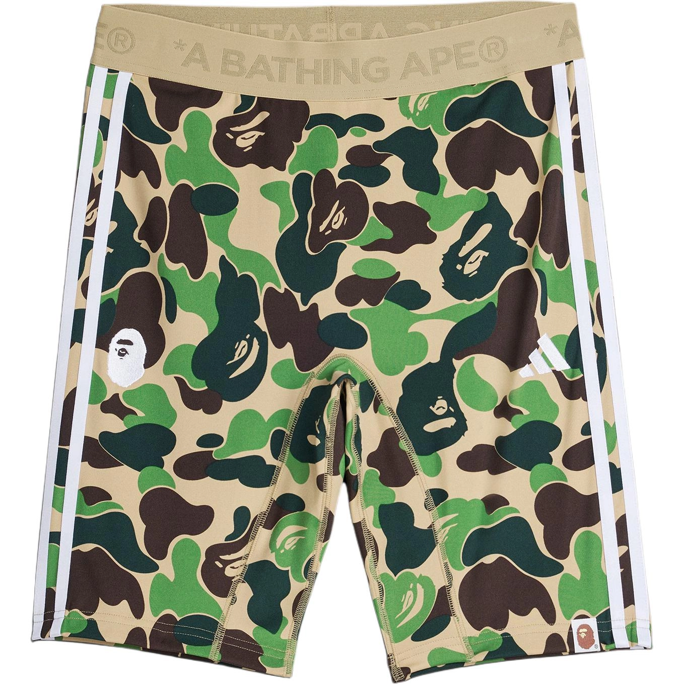 adidas x A BATHING APE FB TIGHTS Logo