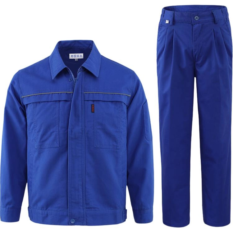 邦固依品 春秋季工作服男工厂车间工装加厚长袖劳保厂服上衣耐磨套装 男女同款