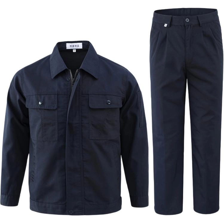 邦固依品 春秋季工作服男工厂车间工装加厚长袖劳保厂服上衣耐磨套装 男女同款