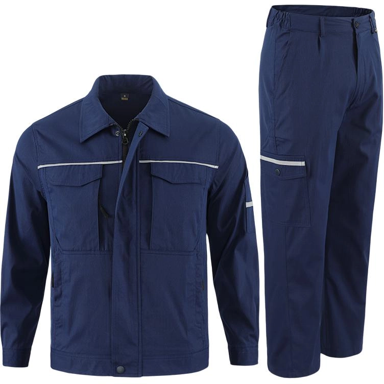 邦固依品 春秋季工作服耐磨耐脏工地劳保服弹力防静电高端工装套装 男女同款