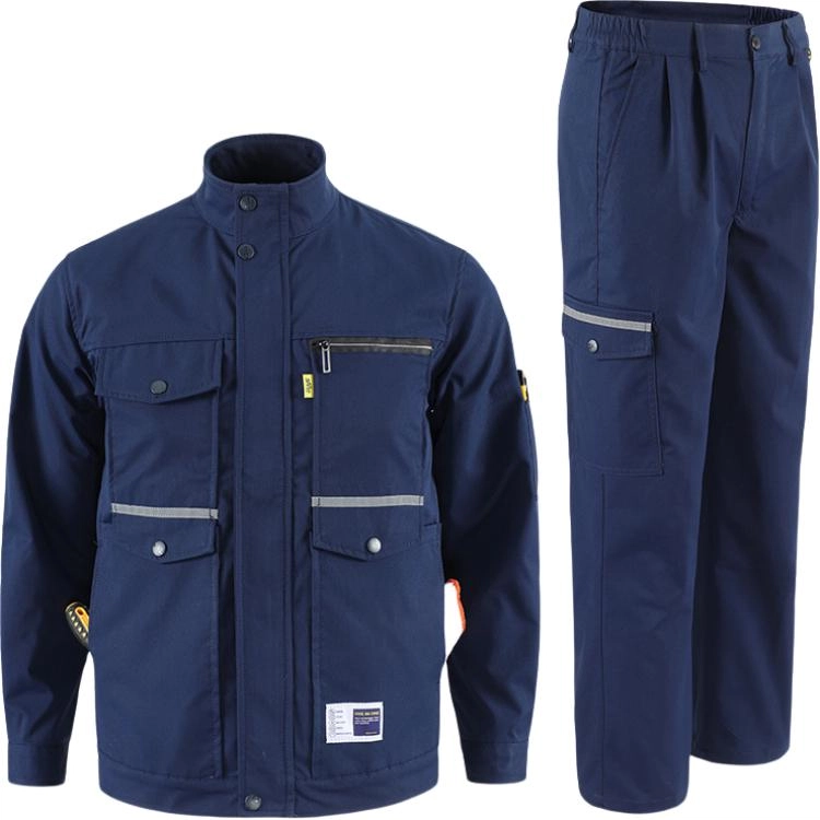 邦固依品 春秋季工作服耐磨耐脏工地劳保服弹力防静电高端工装套装 男女同款