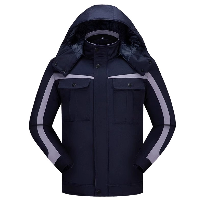 邦固依品 工作服棉衣男冬季加厚加绒汽修劳保套装防寒保暖工厂车间棉袄棉服 男女同款
