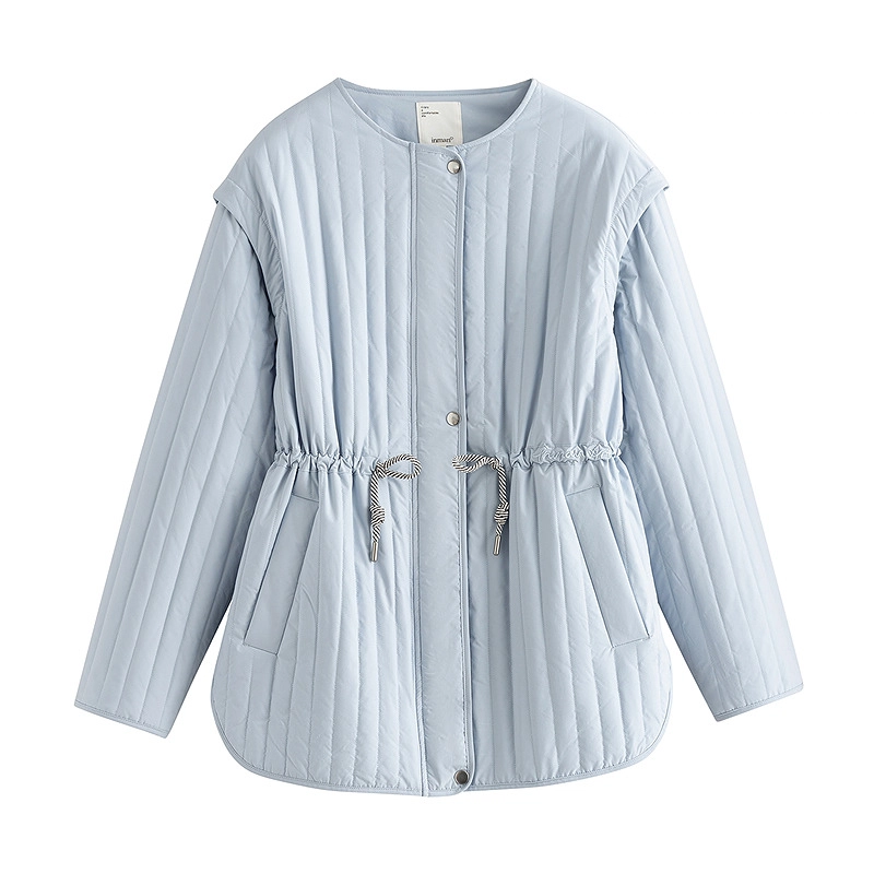 茵曼 通勤简约舒适棉服 女款
