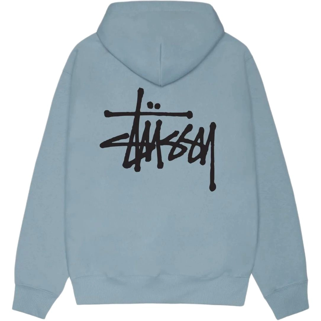 Stussy SS22 Basic Stussy Zip Hood Logo