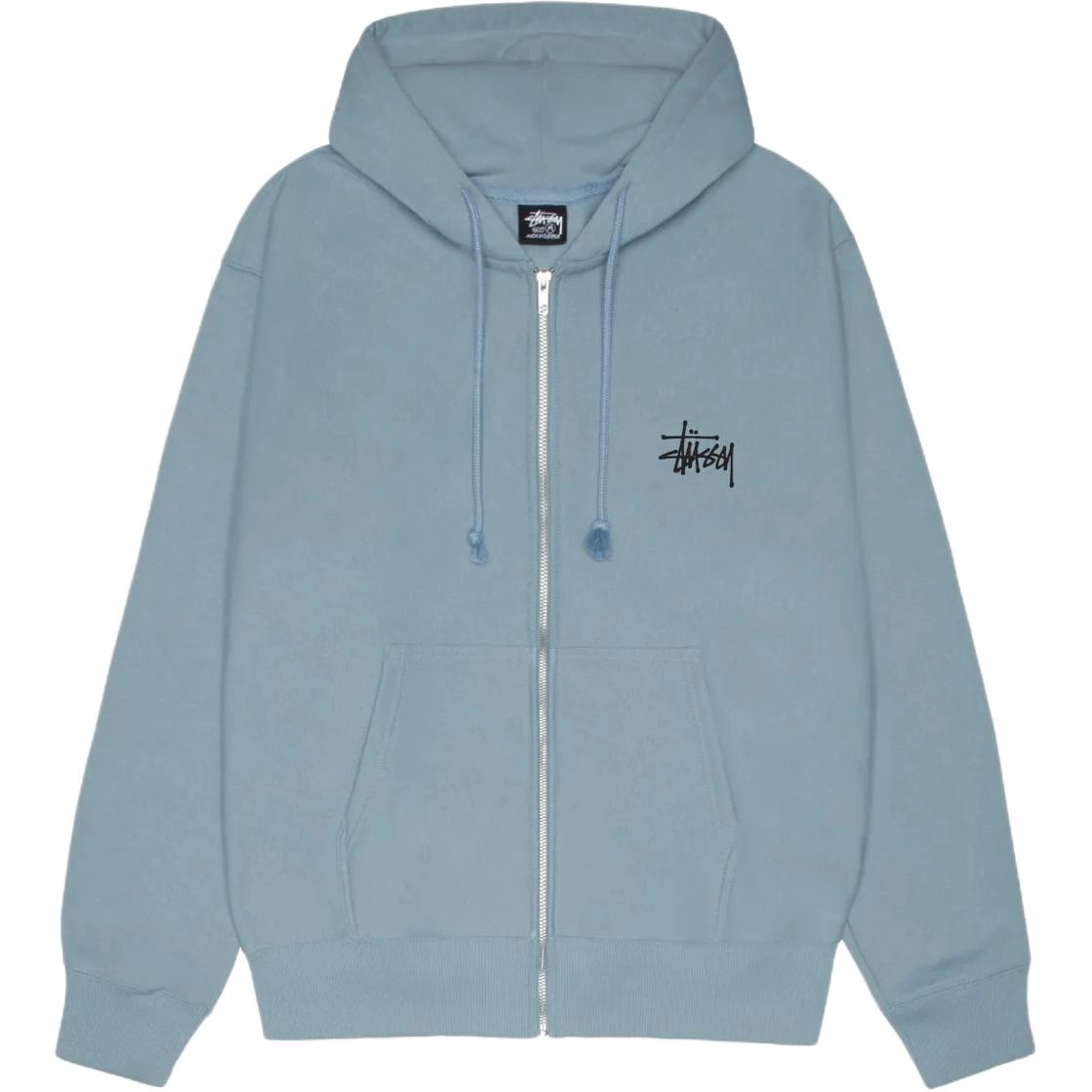 Stussy SS22 Basic Stussy Zip Hood Logo
